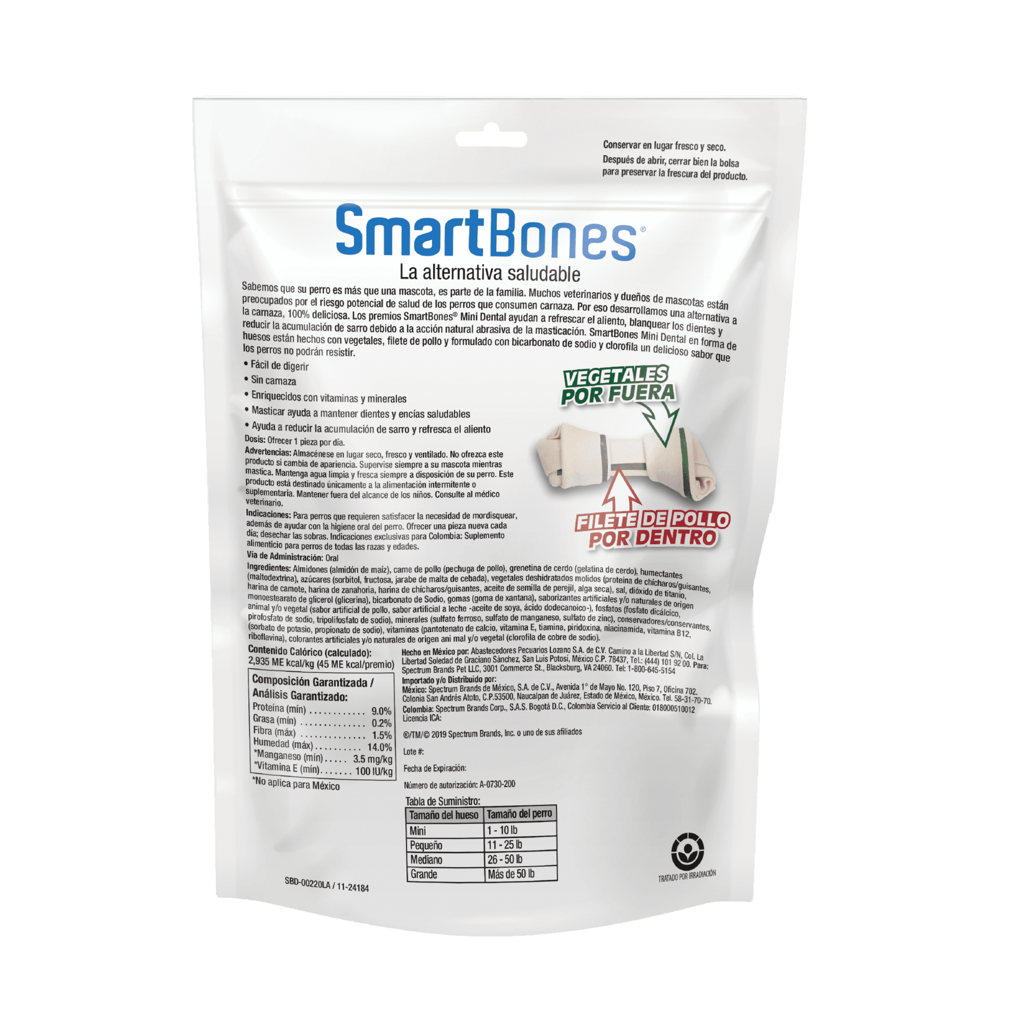 SmartBones Huesos Dental Mini 8 Piezas SmartBones Huesos Dental Mini 8 Piezas